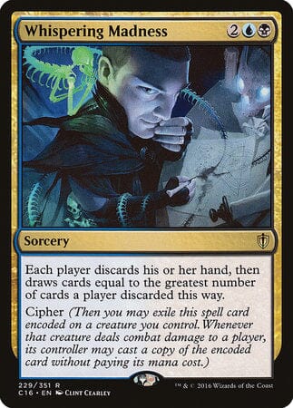 Whispering Madness [Commander 2016] MTG Single Magic: The Gathering  | Multizone: Comics And Games