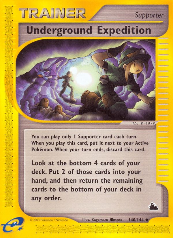Underground Expedition (140/144) [Skyridge] Pokemon Single Pokémon  | Multizone: Comics And Games