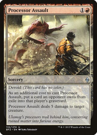 Processor Assault [Battle for Zendikar] MTG Single Magic: The Gathering  | Multizone: Comics And Games