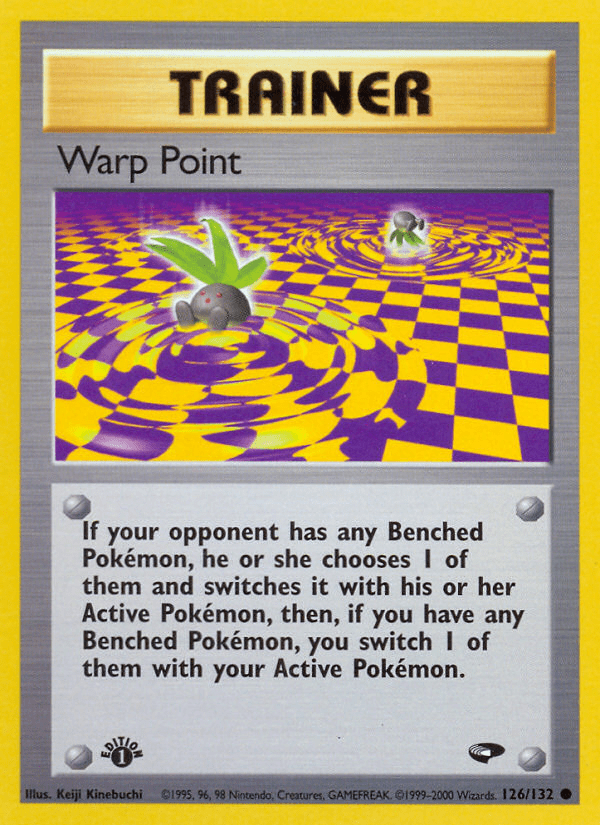 Warp Point (126/132) [Gym Challenge 1st Edition] Pokemon Single Pokémon  | Multizone: Comics And Games