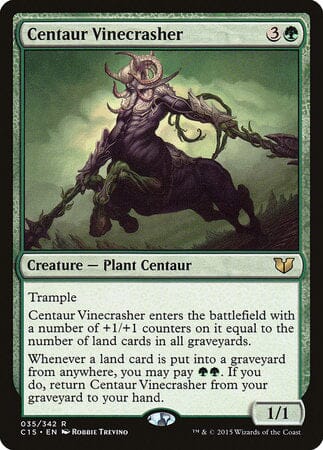Centaur Vinecrasher [Commander 2015] MTG Single Magic: The Gathering  | Multizone: Comics And Games