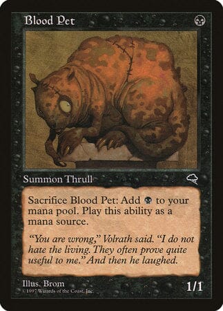 Blood Pet [Tempest] MTG Single Magic: The Gathering  | Multizone: Comics And Games
