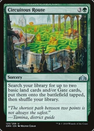 Circuitous Route [Guilds of Ravnica] MTG Single Magic: The Gathering  | Multizone: Comics And Games
