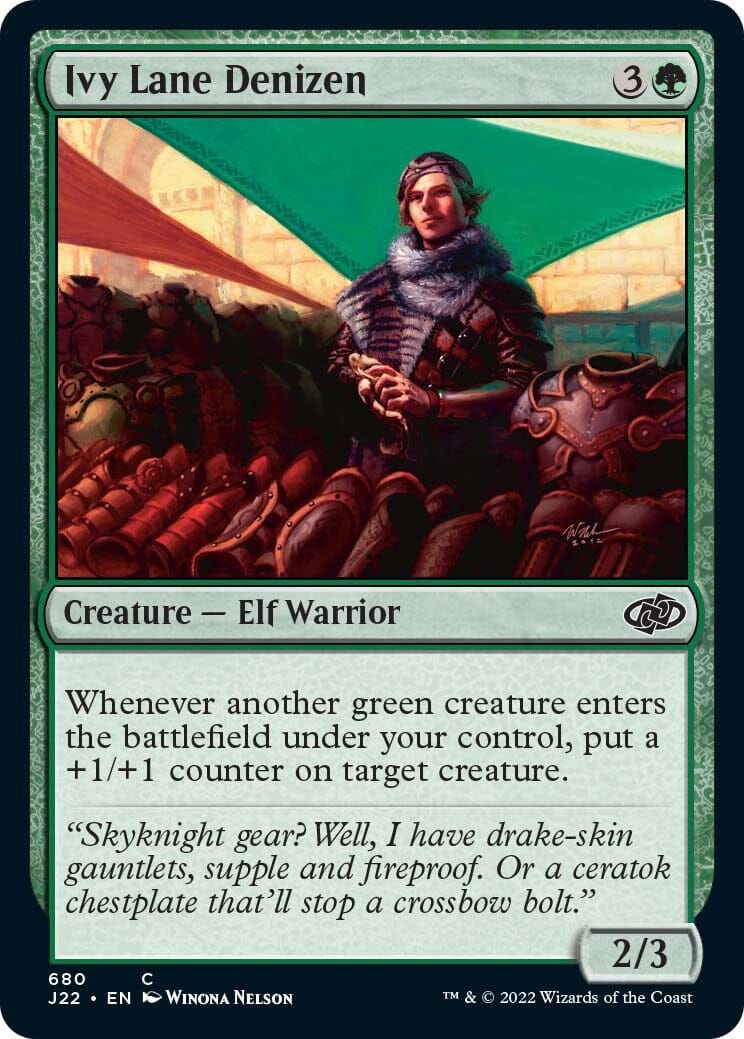 Ivy Lane Denizen [Jumpstart 2022] MTG Single Magic: The Gathering  | Multizone: Comics And Games
