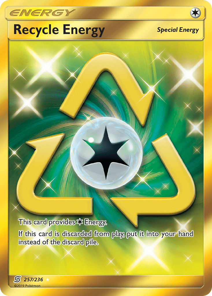 Recycle Energy (257/236) [Sun & Moon: Unified Minds] Pokemon Single Pokémon  | Multizone: Comics And Games