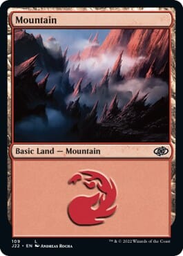 Mountain (109) [Jumpstart 2022] MTG Single Magic: The Gathering  | Multizone: Comics And Games