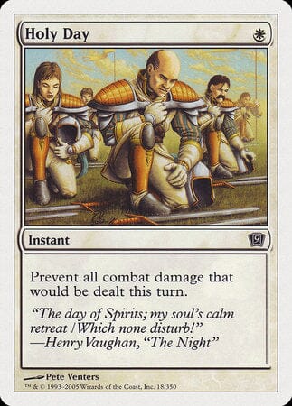 Holy Day [Ninth Edition] MTG Single Magic: The Gathering  | Multizone: Comics And Games