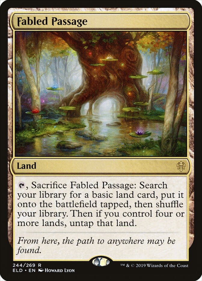 Fabled Passage [Throne of Eldraine] MTG Single Magic: The Gathering  | Multizone: Comics And Games
