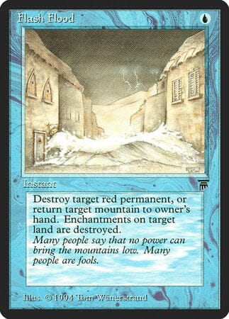Flash Flood [Legends] MTG Single Magic: The Gathering  | Multizone: Comics And Games