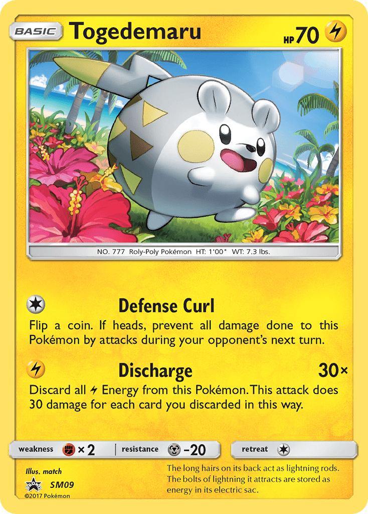 Togedemaru (SM09) [Sun & Moon: Black Star Promos] Pokemon Single Pokémon  | Multizone: Comics And Games