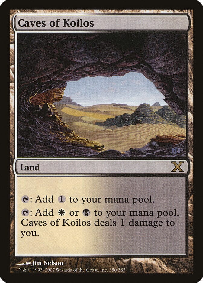 Caves of Koilos [Tenth Edition] MTG Single Magic: The Gathering  | Multizone: Comics And Games