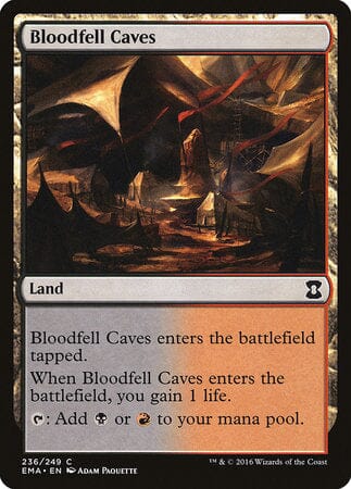 Bloodfell Caves [Eternal Masters] MTG Single Magic: The Gathering  | Multizone: Comics And Games