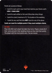 Vampire Wedding Planner (Magic Minigame) [Innistrad: Crimson Vow Minigame] MTG Single Magic: The Gathering  | Multizone: Comics And Games