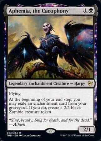 Aphemia, the Cacophony [Theros Beyond Death] MTG Single Magic: The Gathering  | Multizone: Comics And Games