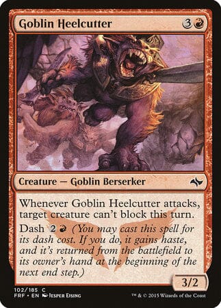 Goblin Heelcutter [Fate Reforged] MTG Single Magic: The Gathering  | Multizone: Comics And Games