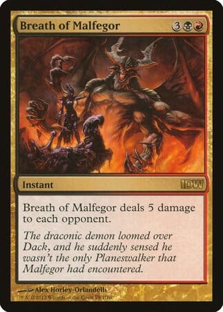 Breath of Malfegor (IDW Comics 2012) [IDW Comics 2012] MTG Single Magic: The Gathering  | Multizone: Comics And Games