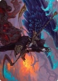 Eradicator Valkyrie Art Card [Kaldheim: Art Series] MTG Single Magic: The Gathering  | Multizone: Comics And Games