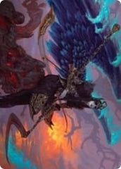 Eradicator Valkyrie Art Card [Kaldheim: Art Series] MTG Single Magic: The Gathering  | Multizone: Comics And Games