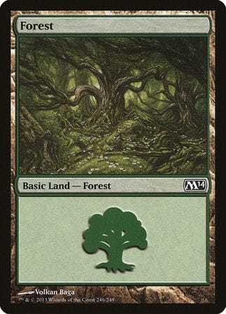 Forest (246) [Magic 2014] MTG Single Magic: The Gathering  | Multizone: Comics And Games