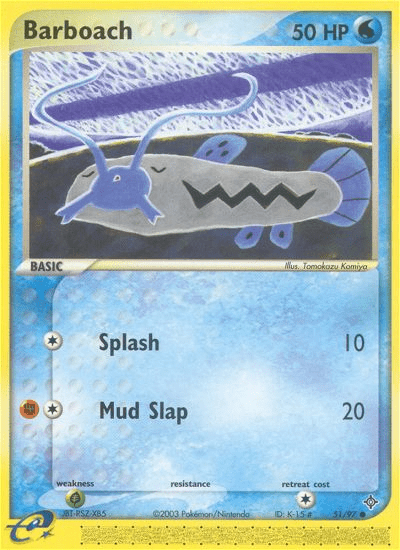 Barboach (51/97) [EX: Dragon] Pokemon Single Pokémon  | Multizone: Comics And Games