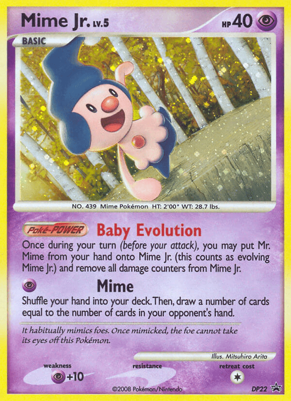 Mime Jr. (DP22) [Diamond & Pearl: Black Star Promos] Pokemon Single Pokémon  | Multizone: Comics And Games