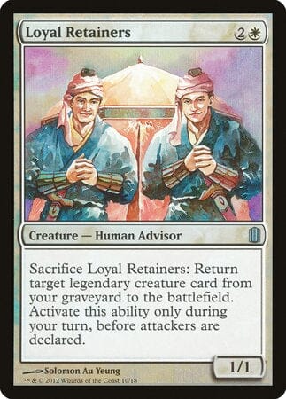 Loyal Retainers [Commander's Arsenal] MTG Single Magic: The Gathering  | Multizone: Comics And Games