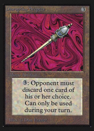 Disrupting Scepter (IE) [Intl. Collectors’ Edition] MTG Single Magic: The Gathering  | Multizone: Comics And Games