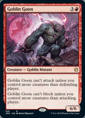 Goblin Goon [Jumpstart] MTG Single Magic: The Gathering  | Multizone: Comics And Games