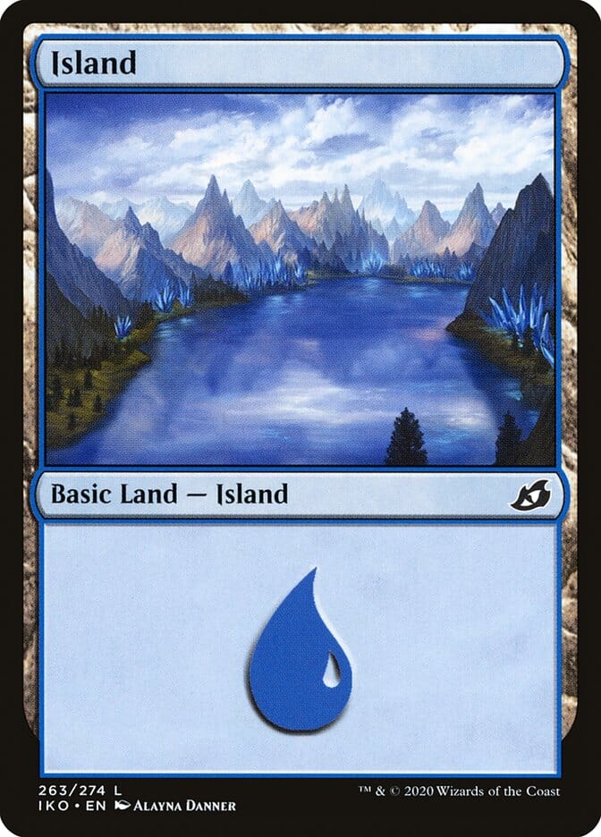 Island (263) [Ikoria: Lair of Behemoths] MTG Single Magic: The Gathering  | Multizone: Comics And Games