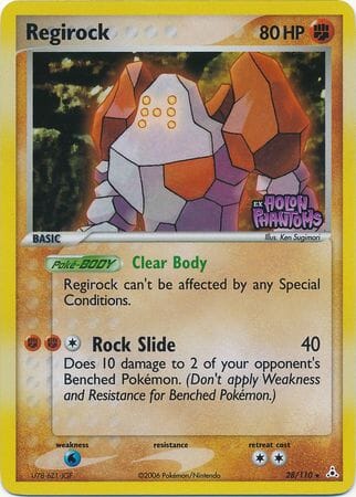 Regirock (28/110) (Stamped) [EX: Holon Phantoms] Pokemon Single Pokémon  | Multizone: Comics And Games
