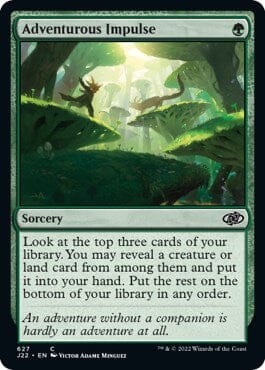 Adventurous Impulse [Jumpstart 2022] MTG Single Magic: The Gathering  | Multizone: Comics And Games