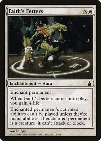 Faith's Fetters [Ravnica: City of Guilds] MTG Single Magic: The Gathering  | Multizone: Comics And Games