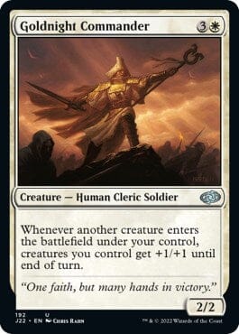 Goldnight Commander [Jumpstart 2022] MTG Single Magic: The Gathering  | Multizone: Comics And Games