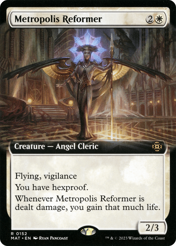 Metropolis Reformer (Extended Art) [March of the Machine: The Aftermath] MTG Single Magic: The Gathering  | Multizone: Comics And Games