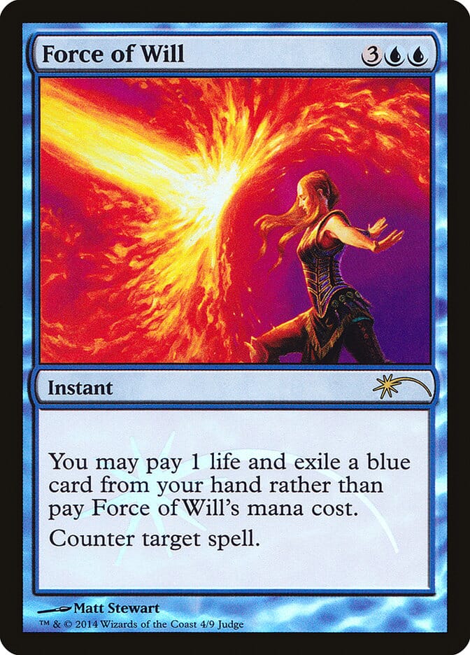 Force of Will [Judge Gift Cards 2014] MTG Single Magic: The Gathering  | Multizone: Comics And Games