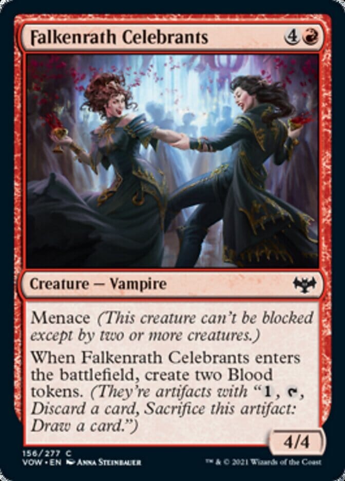 Falkenrath Celebrants [Innistrad: Crimson Vow] MTG Single Magic: The Gathering  | Multizone: Comics And Games