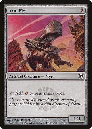 Iron Myr [Scars of Mirrodin] MTG Single Magic: The Gathering  | Multizone: Comics And Games