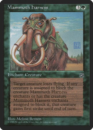 Mammoth Harness [Homelands] MTG Single Magic: The Gathering  | Multizone: Comics And Games