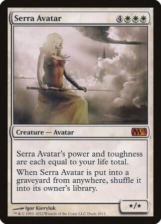 Serra Avatar [Duels of the Planeswalkers 2012 Promos ] MTG Single Magic: The Gathering  | Multizone: Comics And Games