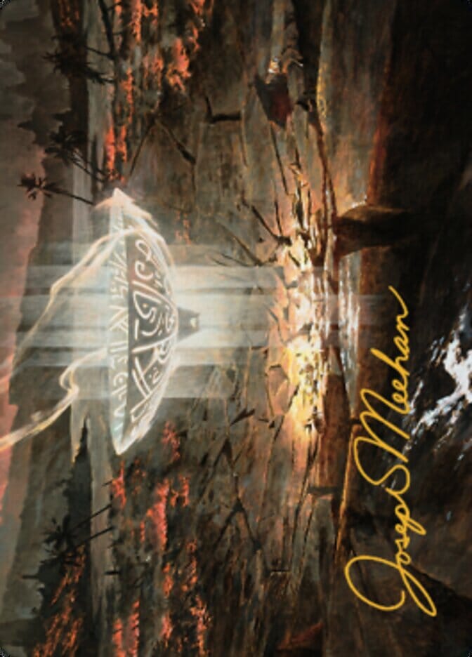 Urza's Sylex Art Card (Gold-Stamped Signature) [The Brothers' War Art Series] MTG Single Magic: The Gathering  | Multizone: Comics And Games
