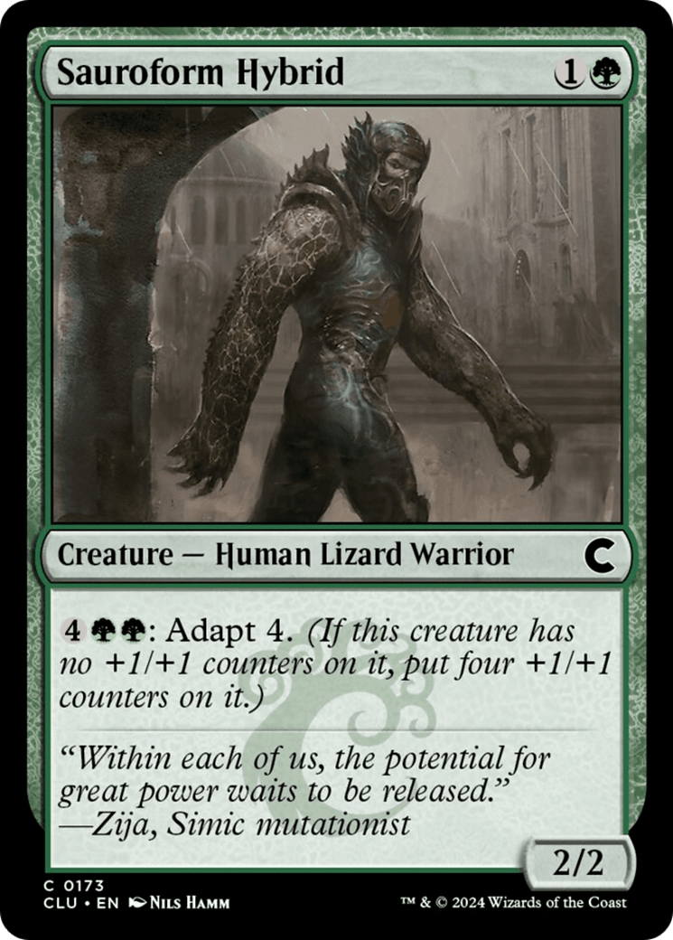 Sauroform Hybrid [Ravnica: Clue Edition] MTG Single Magic: The Gathering  | Multizone: Comics And Games