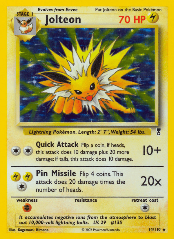 Jolteon (14/110) [Legendary Collection] Pokemon Single Pokémon  | Multizone: Comics And Games