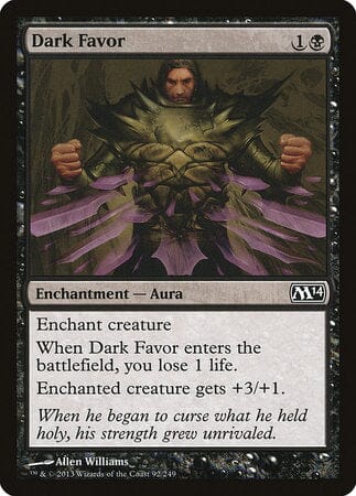 Dark Favor [Magic 2014] MTG Single Magic: The Gathering  | Multizone: Comics And Games