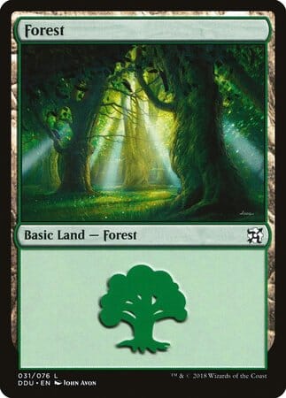 Forest (31) [Duel Decks: Elves vs. Inventors] MTG Single Magic: The Gathering  | Multizone: Comics And Games