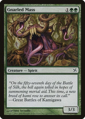 Gnarled Mass [Betrayers of Kamigawa] MTG Single Magic: The Gathering  | Multizone: Comics And Games