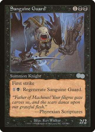 Sanguine Guard [Urza's Saga] MTG Single Magic: The Gathering  | Multizone: Comics And Games