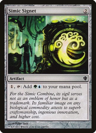 Simic Signet [Commander 2013] MTG Single Magic: The Gathering  | Multizone: Comics And Games
