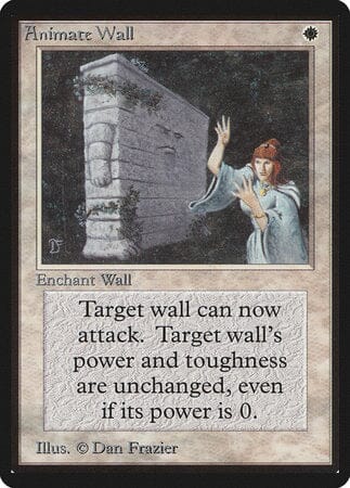 Animate Wall [Limited Edition Beta] MTG Single Magic: The Gathering  | Multizone: Comics And Games