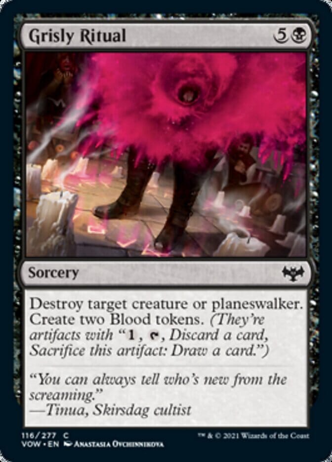 Grisly Ritual [Innistrad: Crimson Vow] MTG Single Magic: The Gathering  | Multizone: Comics And Games