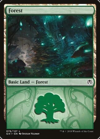 Forest (76) [GRN Guild Kit] MTG Single Magic: The Gathering  | Multizone: Comics And Games